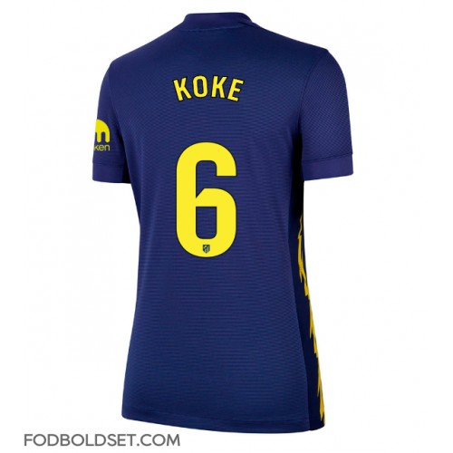 Atletico Madrid Koke #6 Udebanetrøje Dame 2025-26 Kortærmet